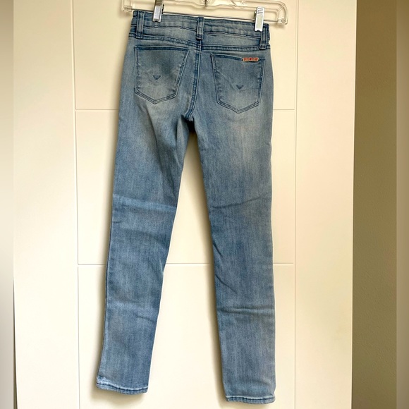 EUC, Hudson skinny jean size 10, cute functional front pockets! Waist adjustable - Picture 2 of 6